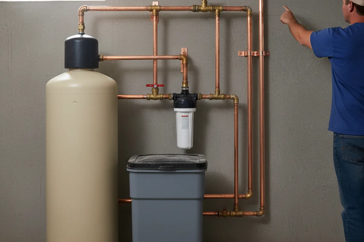 Whole-house water treatment system installed in Pungoteague